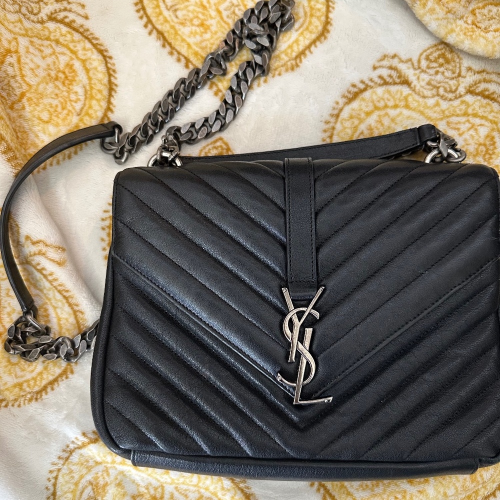 YSL Saint Laurent college bag